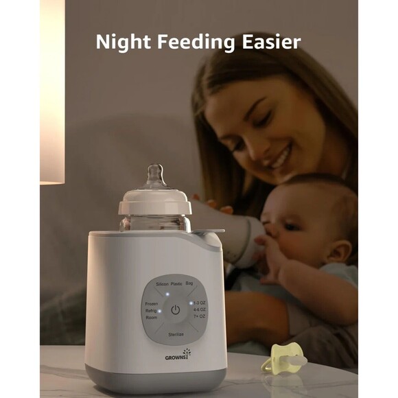 NEW Grownsy Bottle Warmer, GROWNSY 10-in-1 Fast Baby Milk Warmer with Timer N9 - Picture 6 of 8